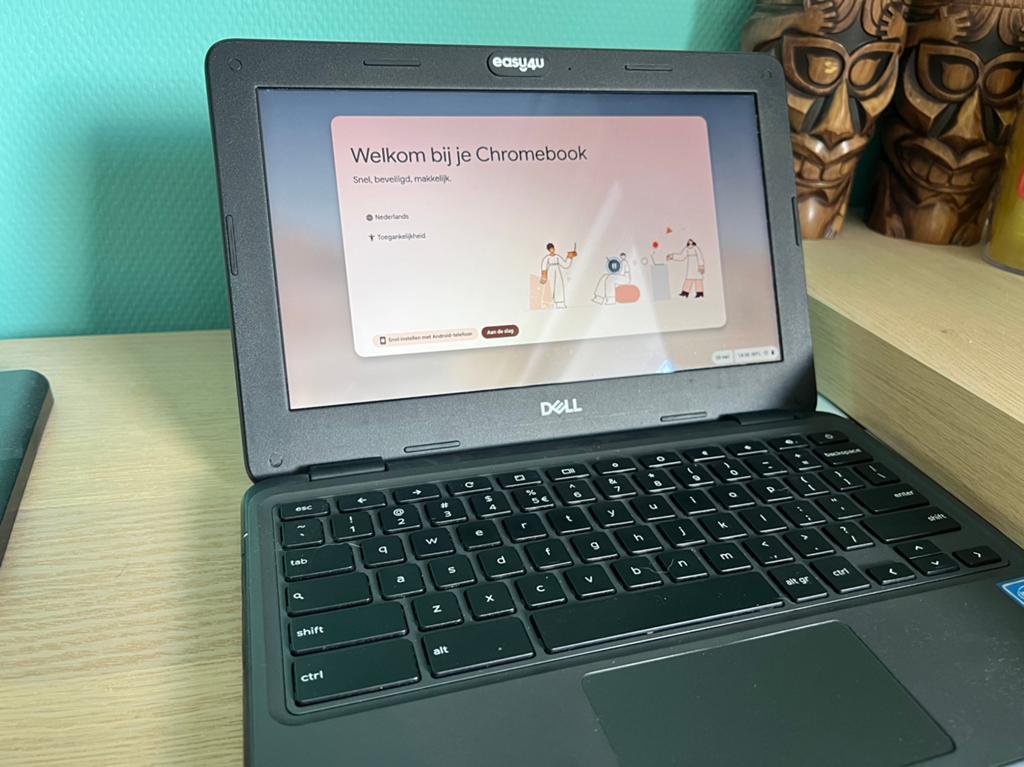Chromebook 3100, Computers en Software, Chromebooks, Gebruikt, 4 GB of minder, 32 GB of minder, Qwerty, Ophalen