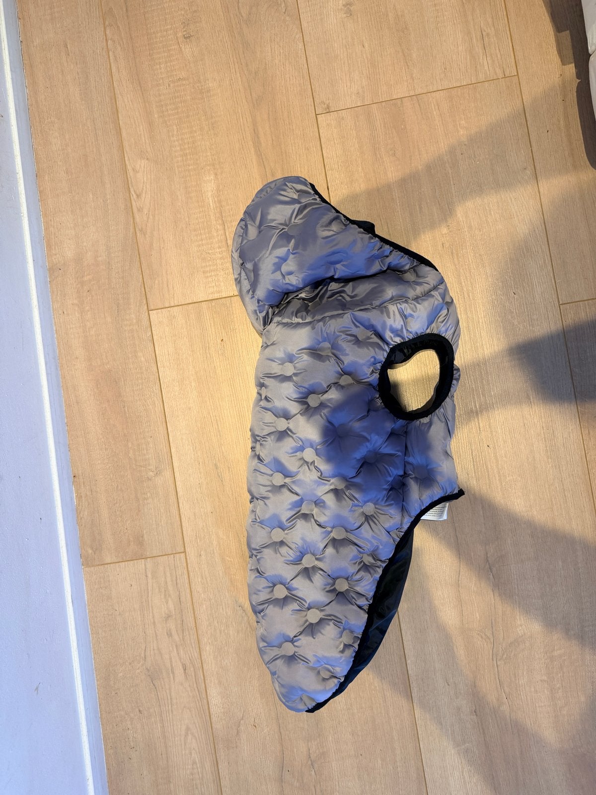 Omkeerbare puffer jas voor hond met capuchon, Ophalen of Verzenden, Nieuw
