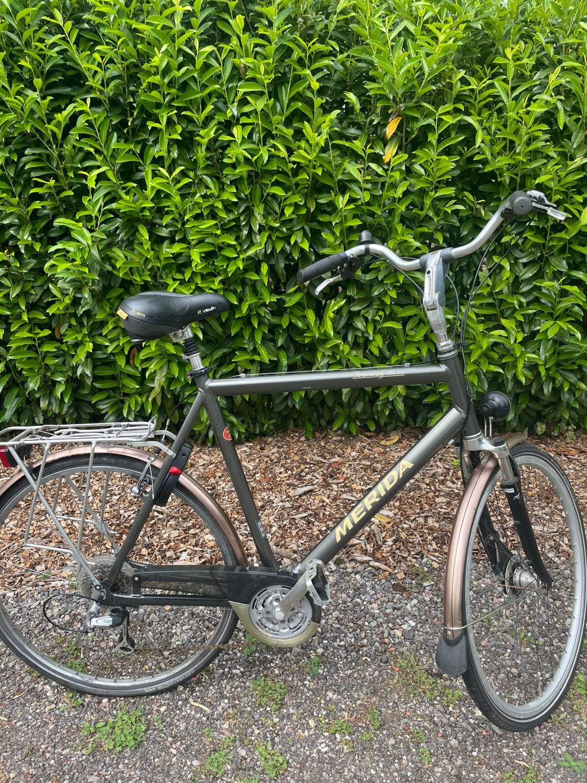 Merida Freeway SX80 Stationsfiets - 23 versnellingen Shimano, Gebruikt, Versnellingen, 56 cm of meer, Ophalen
