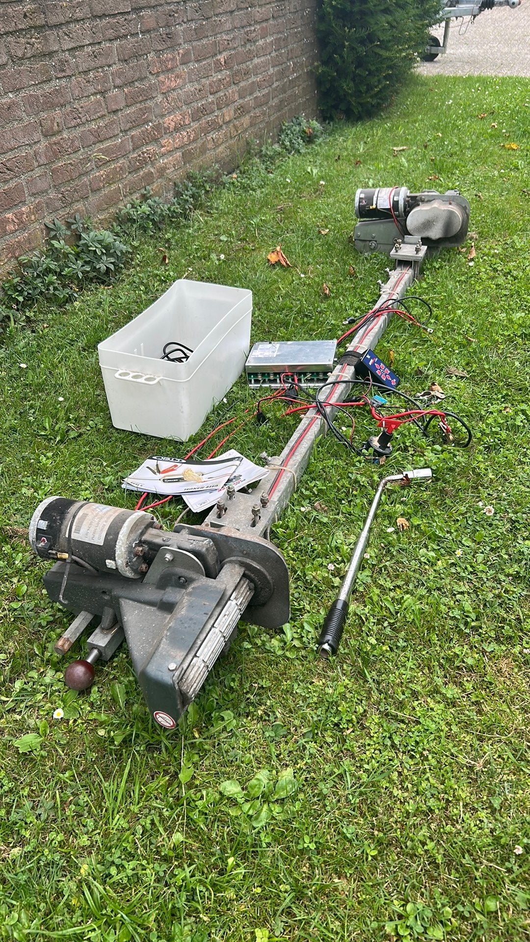Caravan Mover Reich half automaat, Ophalen, Gebruikt