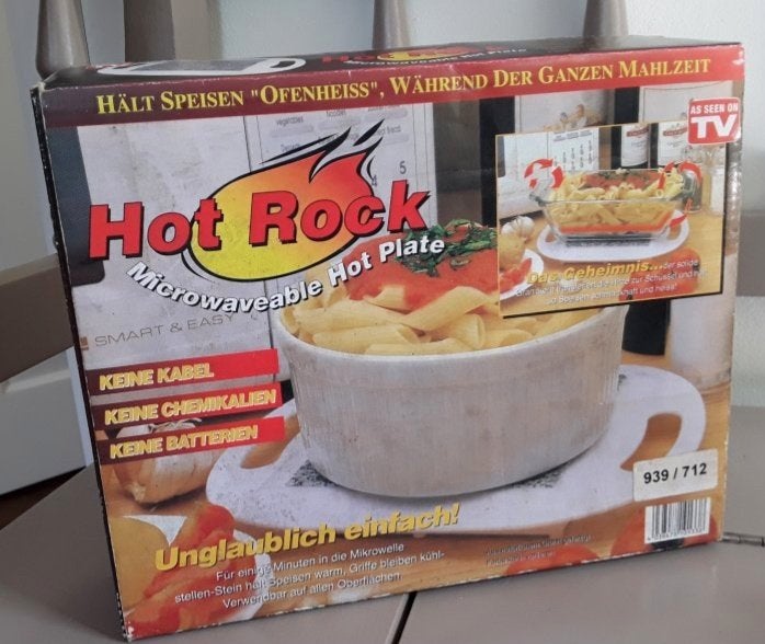 Hot rock / hete steen - verwarmde onderzetter - nieuw, Overige typen, Ophalen of Verzenden, Nieuw