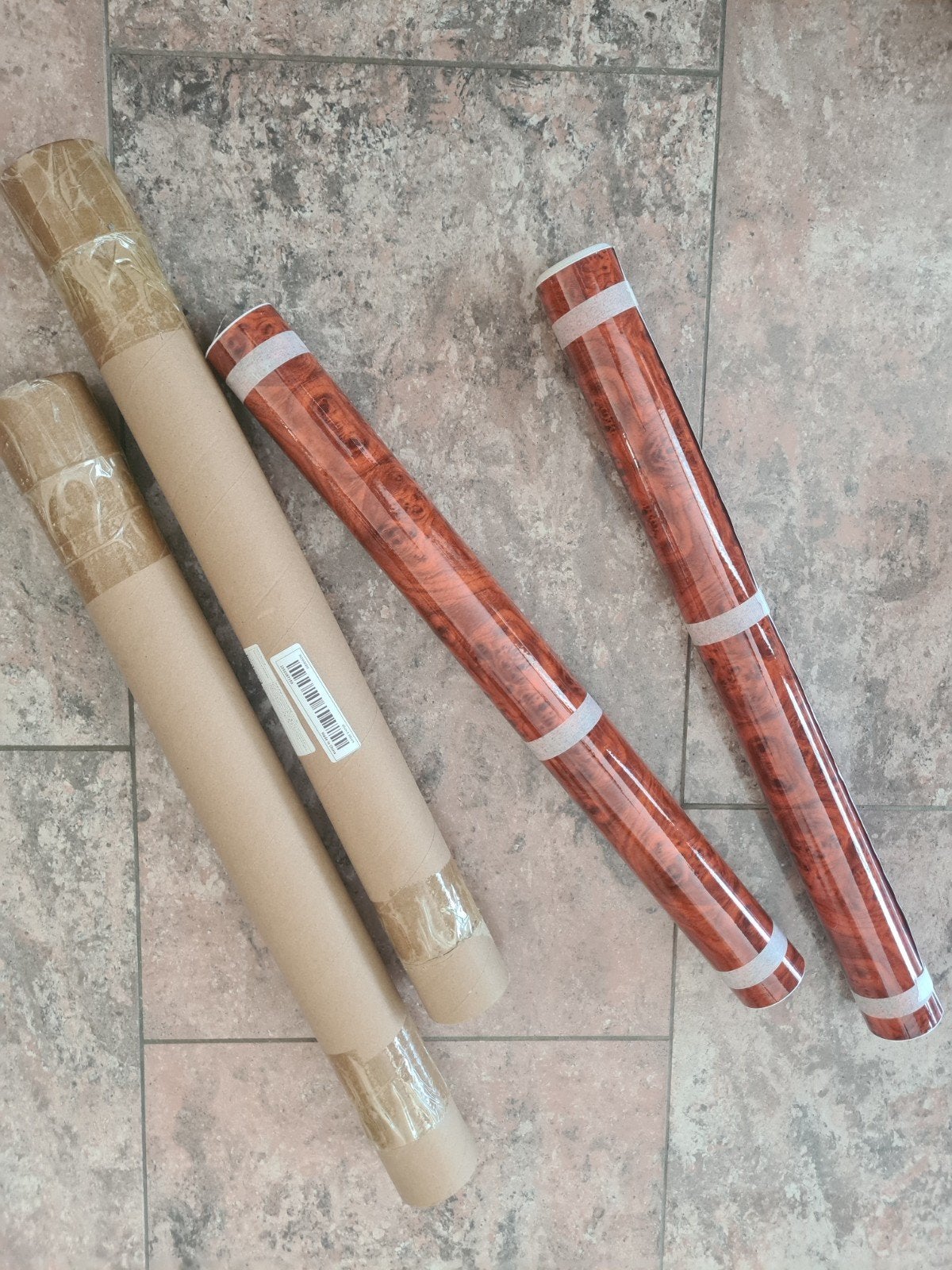 Auto wrap folie houtnerf - 2 rollen (50 x 300 cm), Ophalen of Verzenden