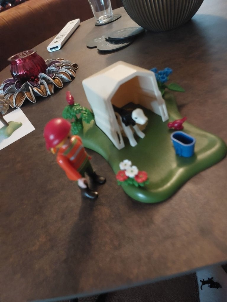 Playmobil koeienstal, Gebruikt, Losse onderdelen, Ophalen of Verzenden, Figuren