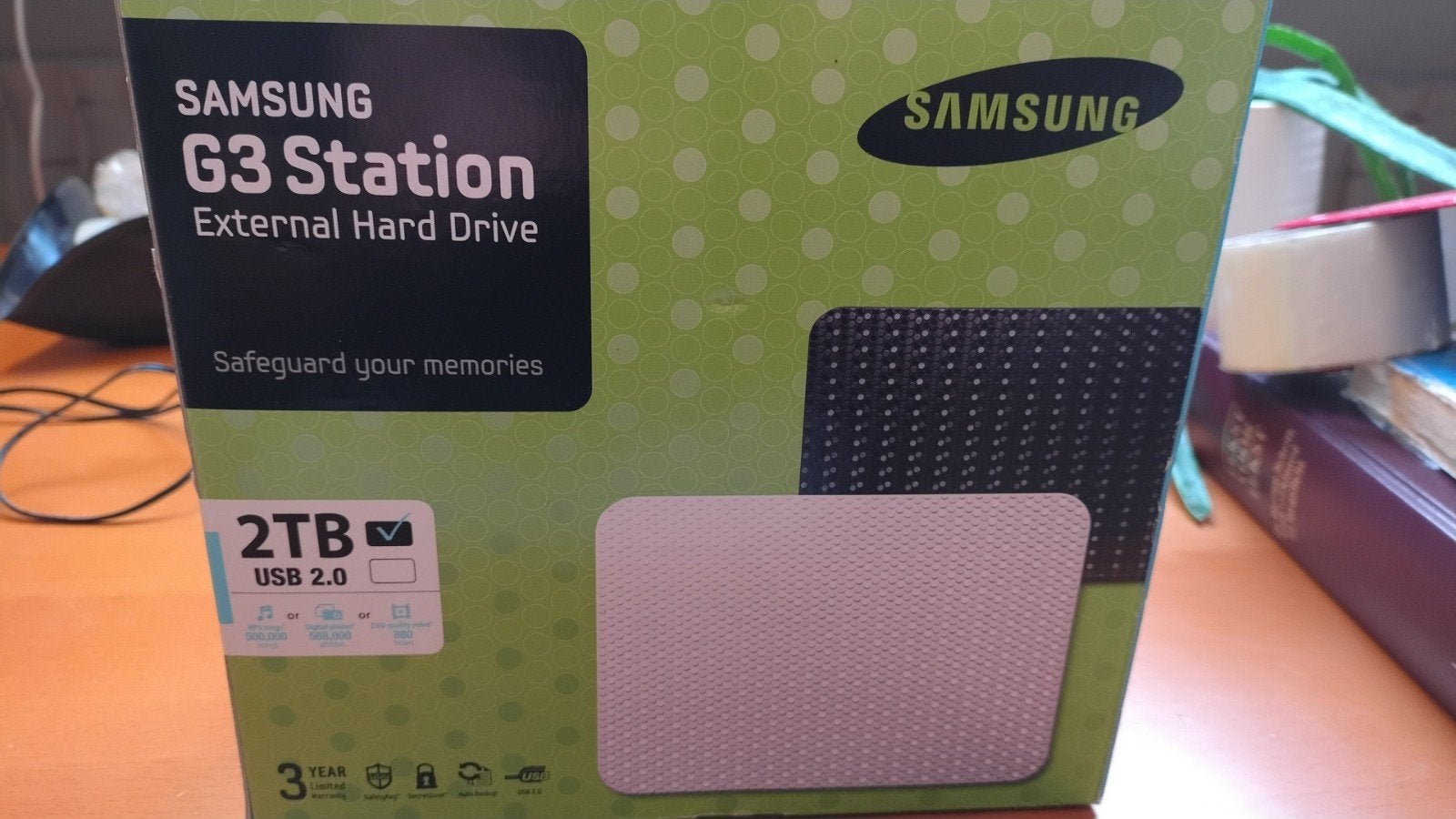Samsung G3 Station Externe Harde Schijf 2TB USB 2.0, Computers en Software, Harde schijven, 2TB, Gebruikt, Server, HDD