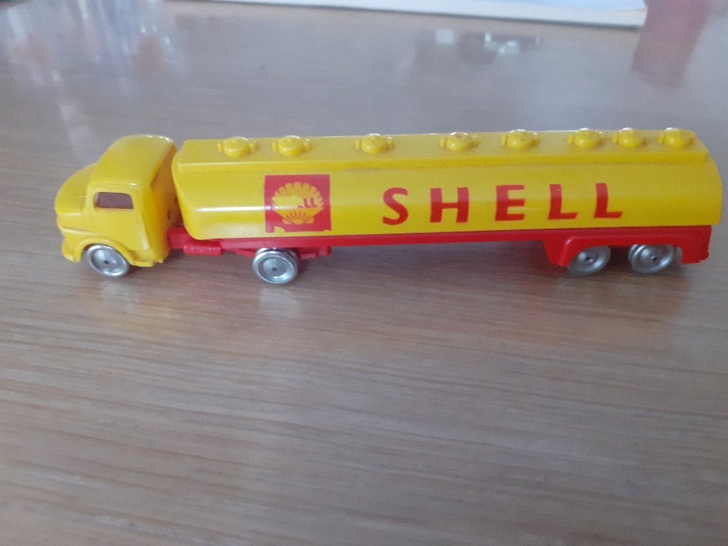 Lego vrachtwagen shell, Ophalen of Verzenden, Gebruikt, Bus of Vrachtwagen