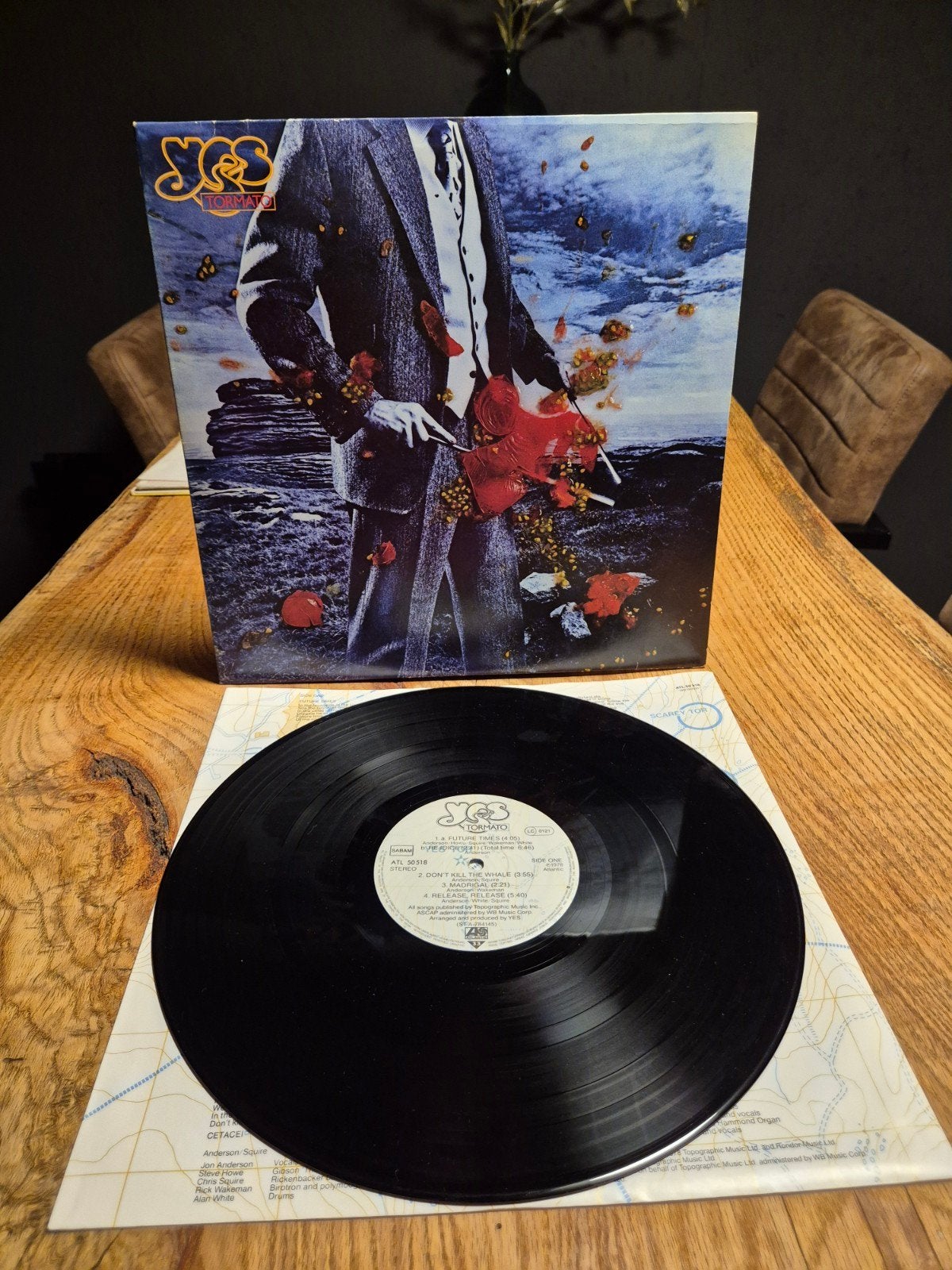 Yes - Tormato LP (Progressive Rock), LP, Ophalen of Verzenden, 12 inch, Progressive Rock