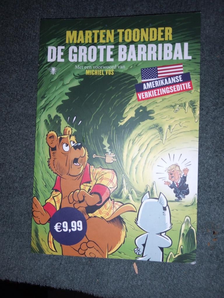 Marten Toonder - De Grote Barribal (Amerikaanse Verkiezing), Ophalen of Verzenden