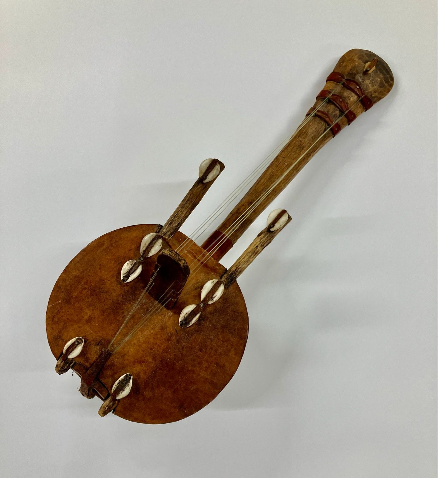 Vintage Afrikaanse Kora Harp - Handgemaakt Muziekinstrument, Ophalen of Verzenden, Gebruikt, Harp