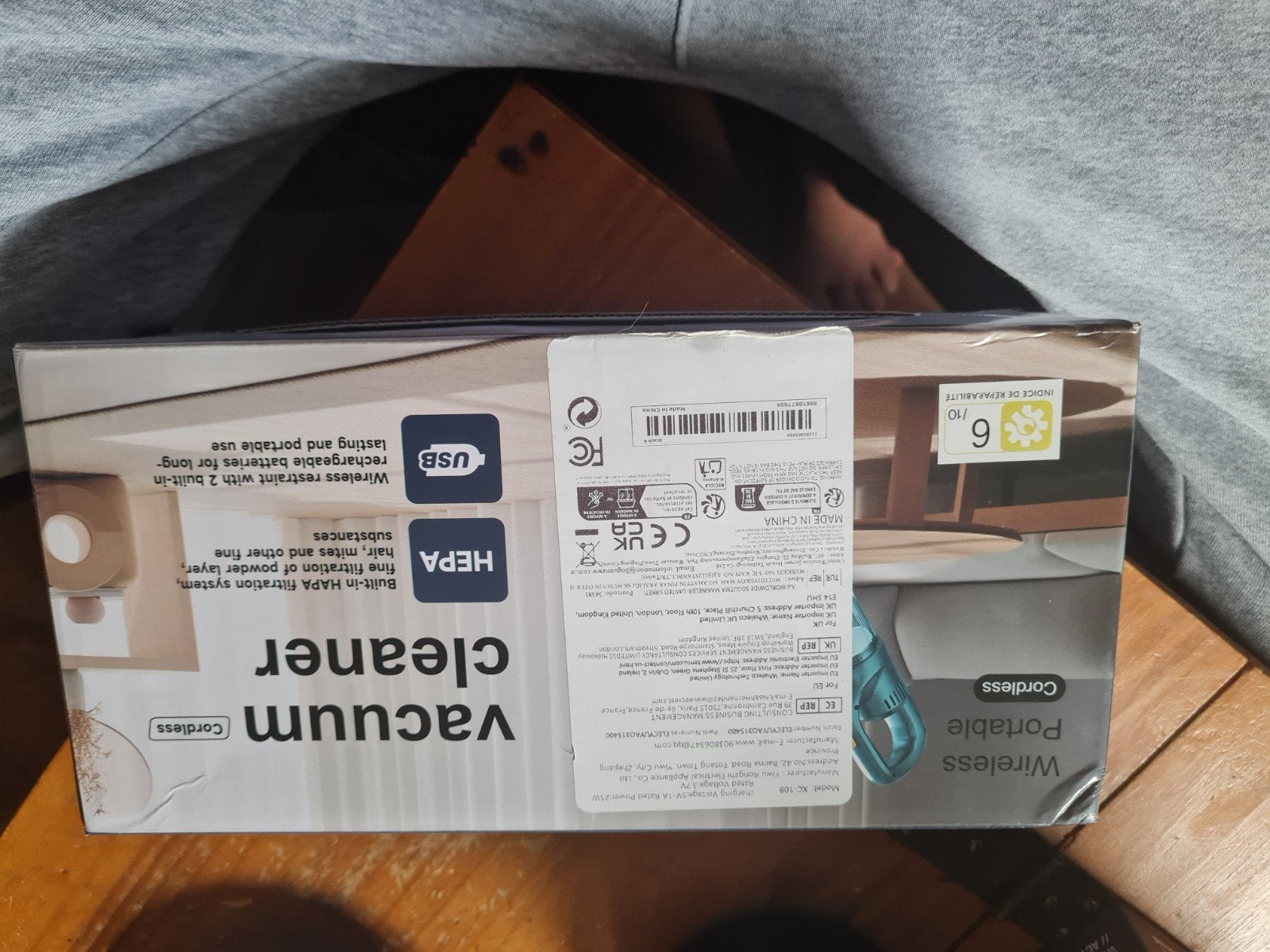 Draadloze Stofzuiger voor Auto en Huis - Compact & Krachtig, Ophalen