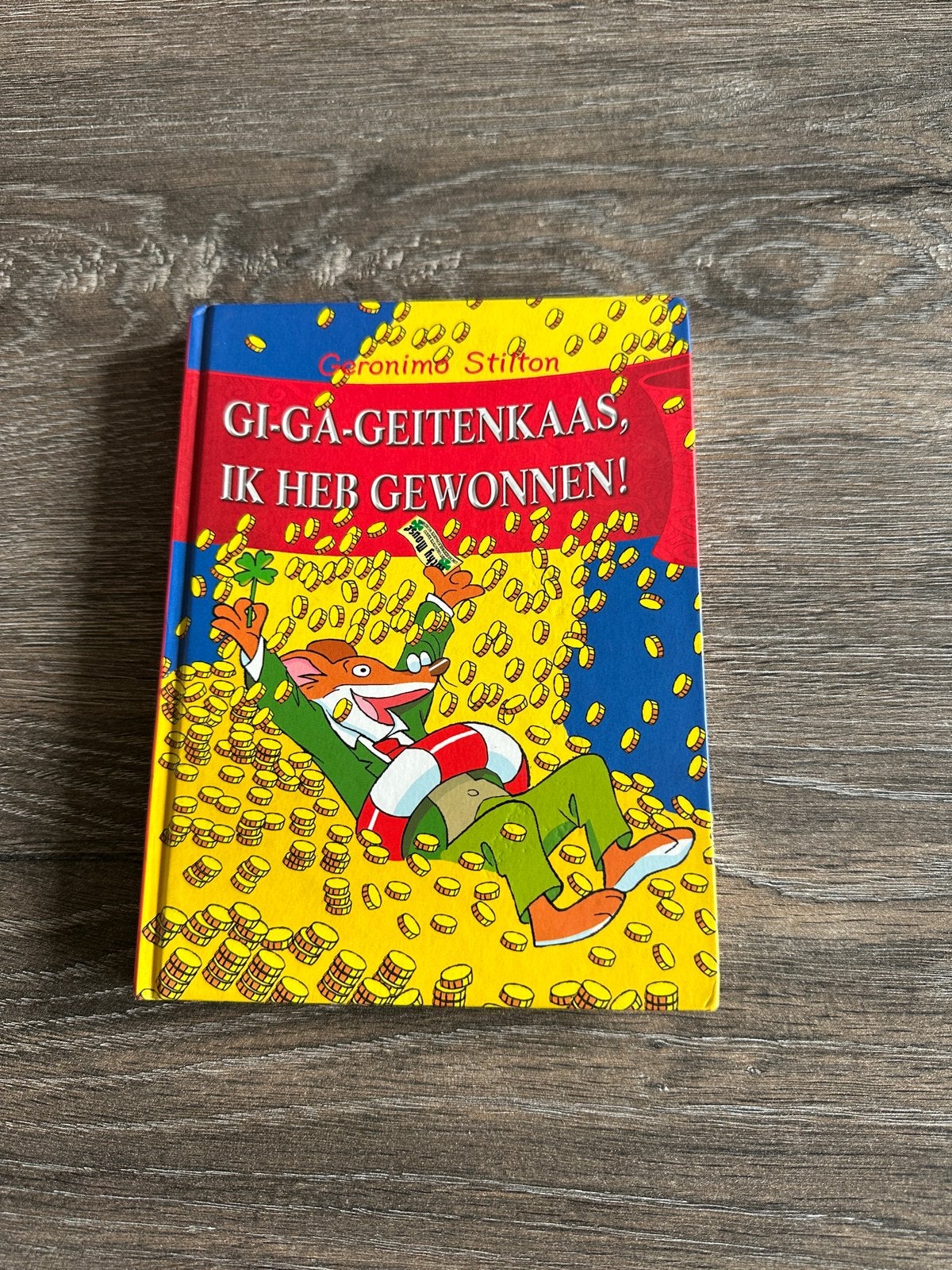 Geronimo Stilton - Gi-ga-geitenkaas, ik heb gewonnen!, Ophalen of Verzenden, Gelezen, Fictie algemeen