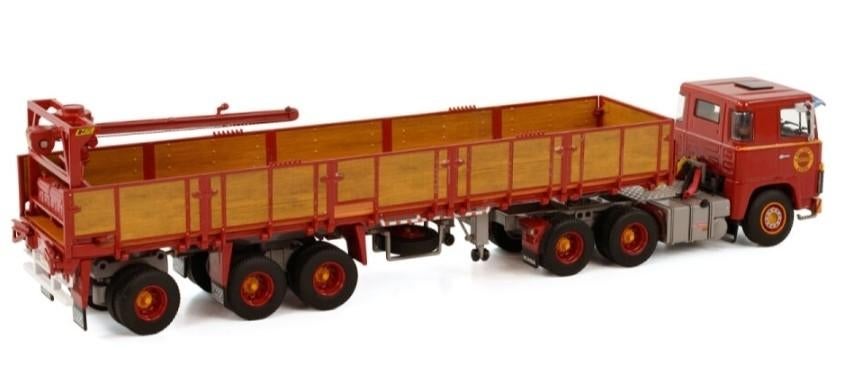 WSI SCANIA 1 + KLASSIEKE STENENTRAILER - HOLTROP ASSEN, Wsi, ., Ophalen of Verzenden, Zo goed als nieuw