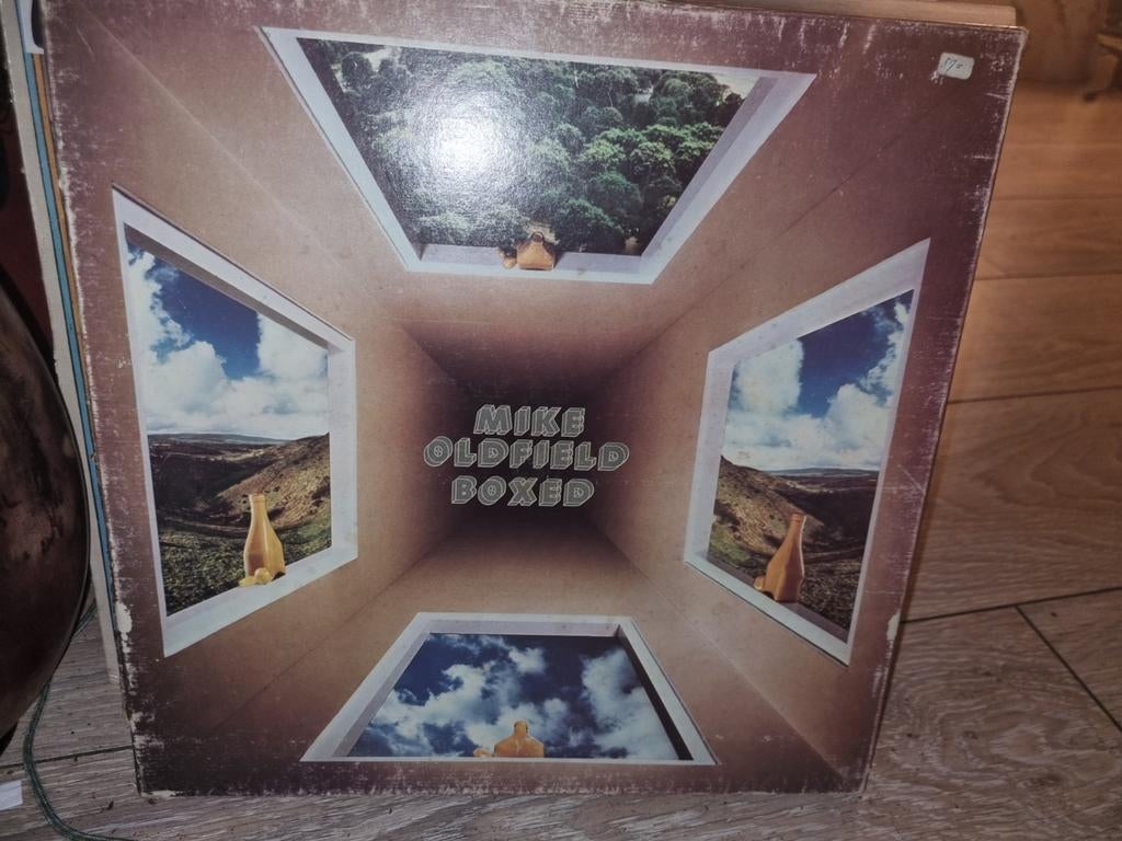 4 X LP Mike Oldfield - Boxed (Boxset Vinyl LP), Gebruikt, Ophalen of Verzenden, 1970 - 1979, 12 inch