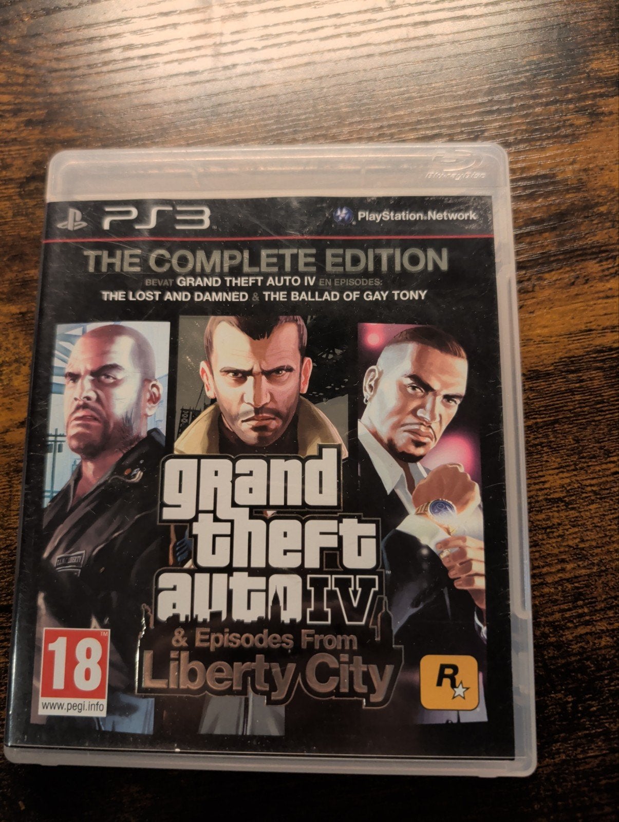 Grand Theft Auto IV & Episodes from Liberty City PS3, Online, Gebruikt, Vanaf 18 jaar, 1 speler