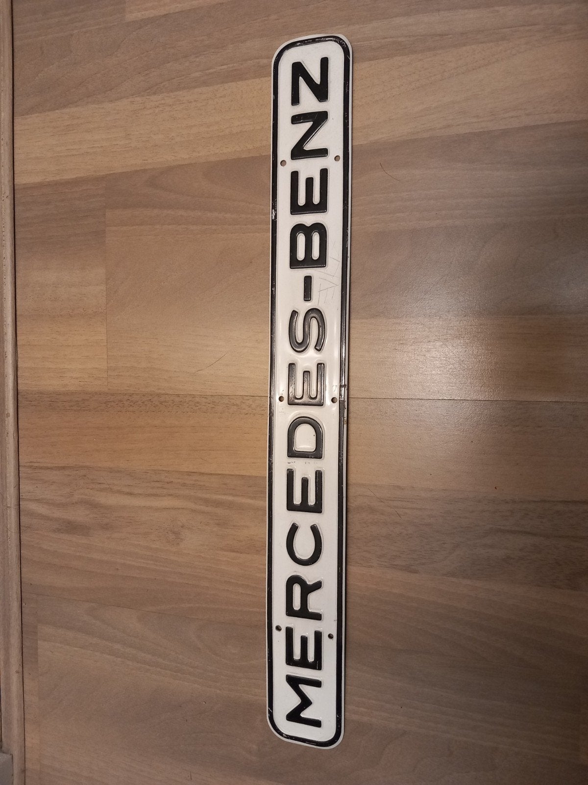Mercedes-Benz plaat / decoratiebord, Ophalen of Verzenden, Gebruikt