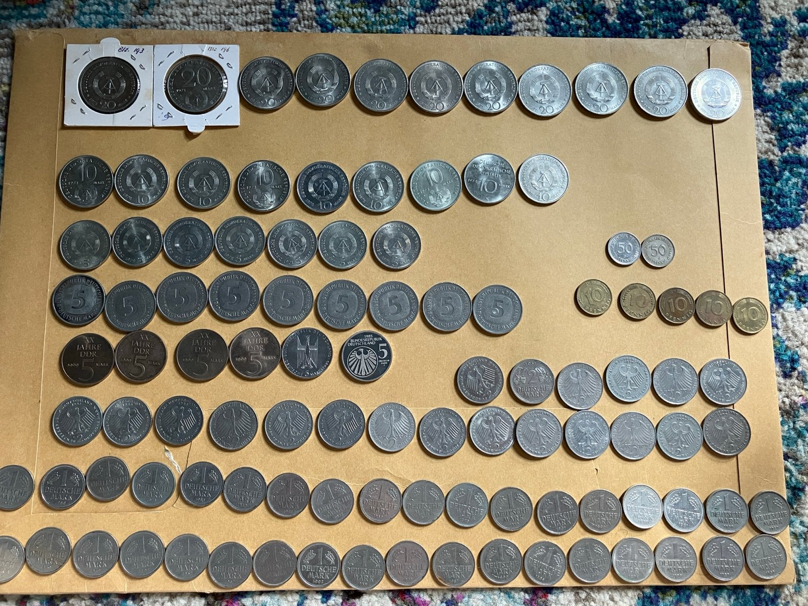 500 Duitse Mark in muntgeld, Ophalen of Verzenden, Duitsland, Losse munt