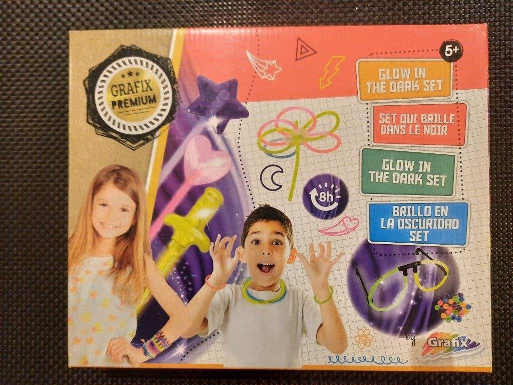 Glow in the dark set, Ophalen of Verzenden, Zo goed als nieuw, Knutselen