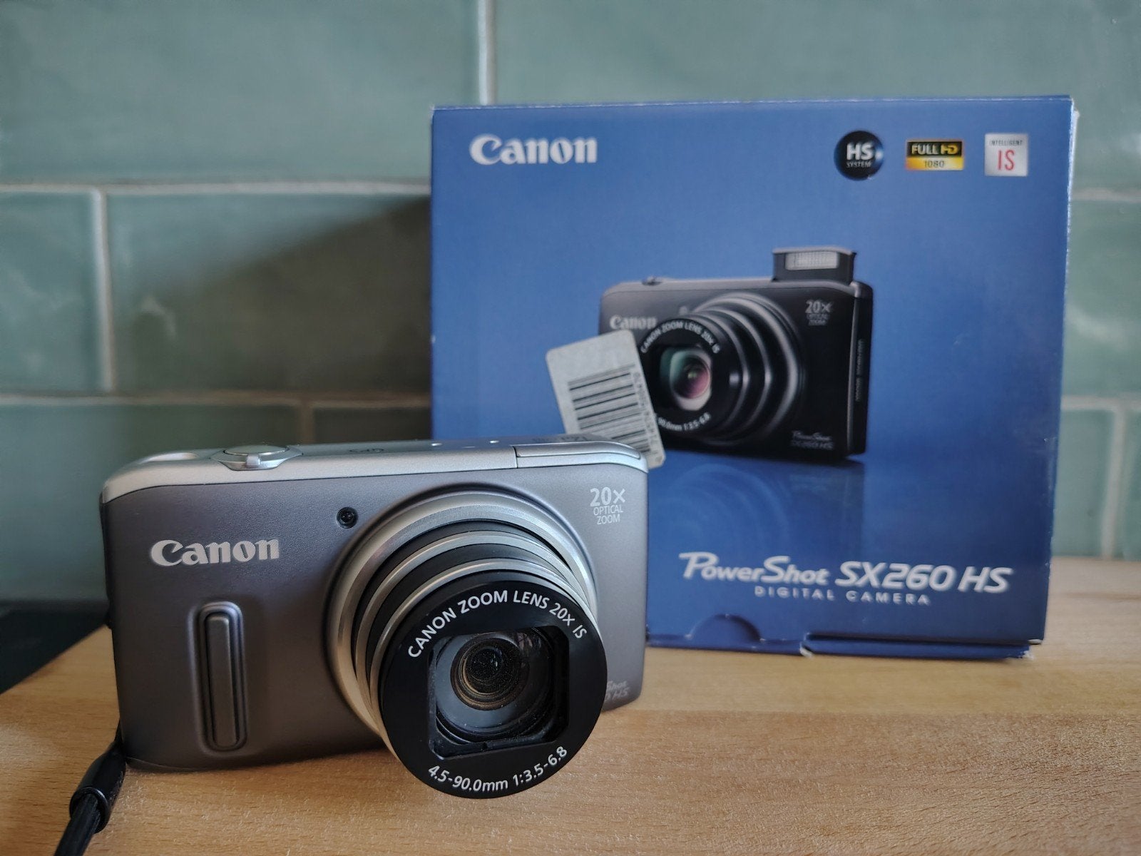 Canon PowerShot SX260 HS Compactcamera, Gebruikt, Canon, Ingebouwde flitser, Ophalen of Verzenden