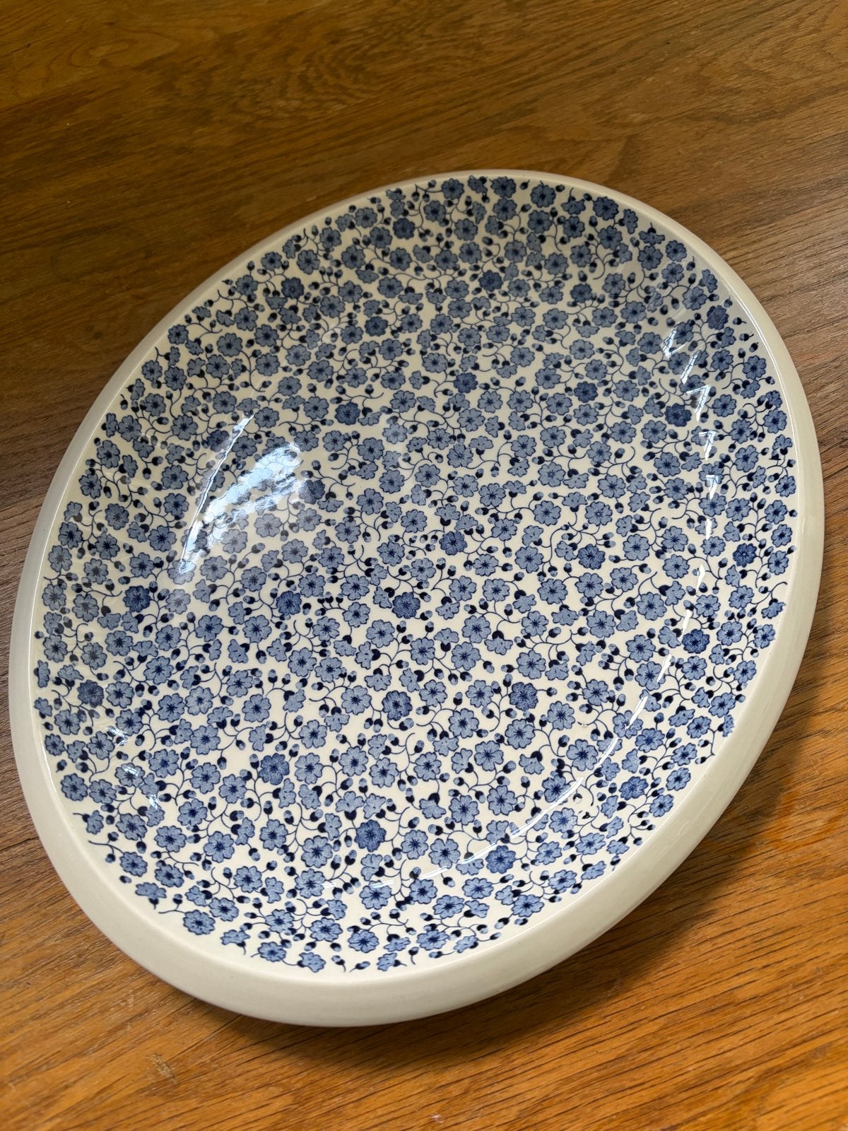 Ovale serveerschaal Enoch Wedgwood Tunstall "Camille", Ophalen
