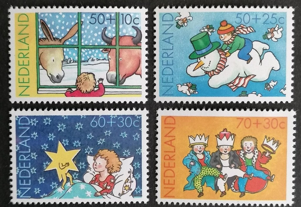 Nederland 1983 - nvph 1295-1298 - Kinderzegels, Ophalen of Verzenden, Na 1940, Postfris