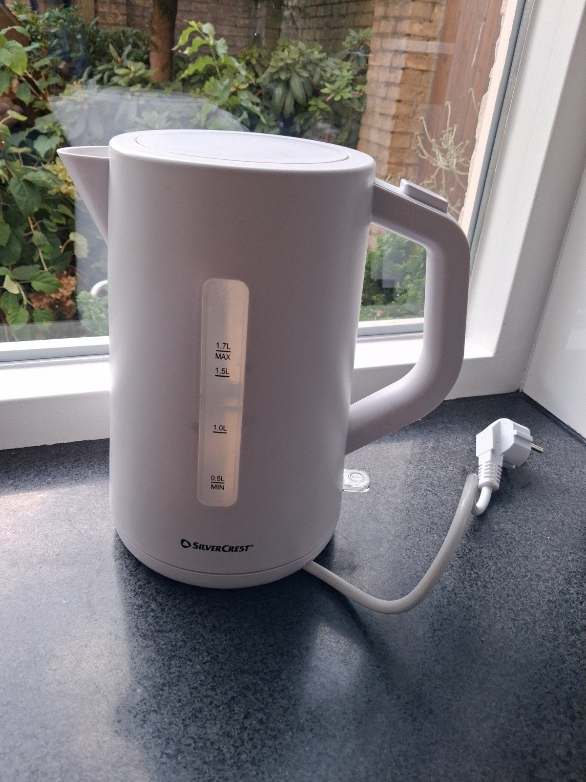 Silvercrest waterkoker 1,7l, 1 tot 2 liter, Ophalen of Verzenden