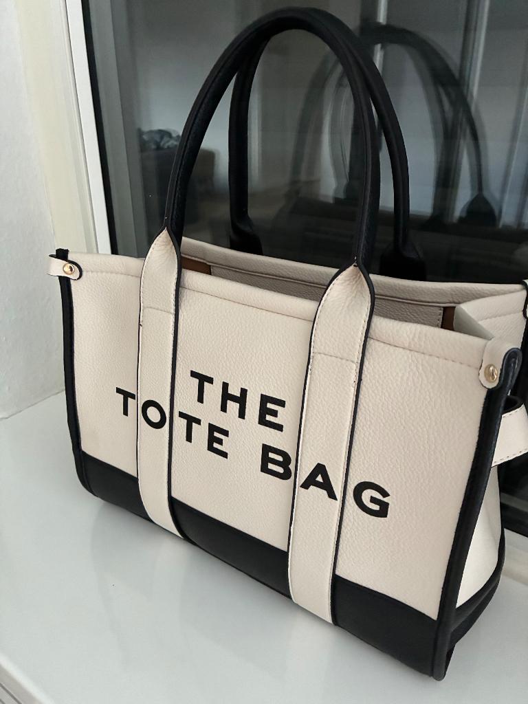 Handtas Tote-Bag, Ophalen, Zo goed als nieuw, Wit, Handtas