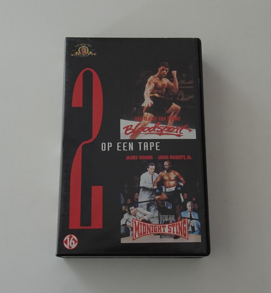 2 Films Op 1 VHS Tape - Jaren 80 / 90, Alle leeftijden, Ophalen, Zo goed als nieuw