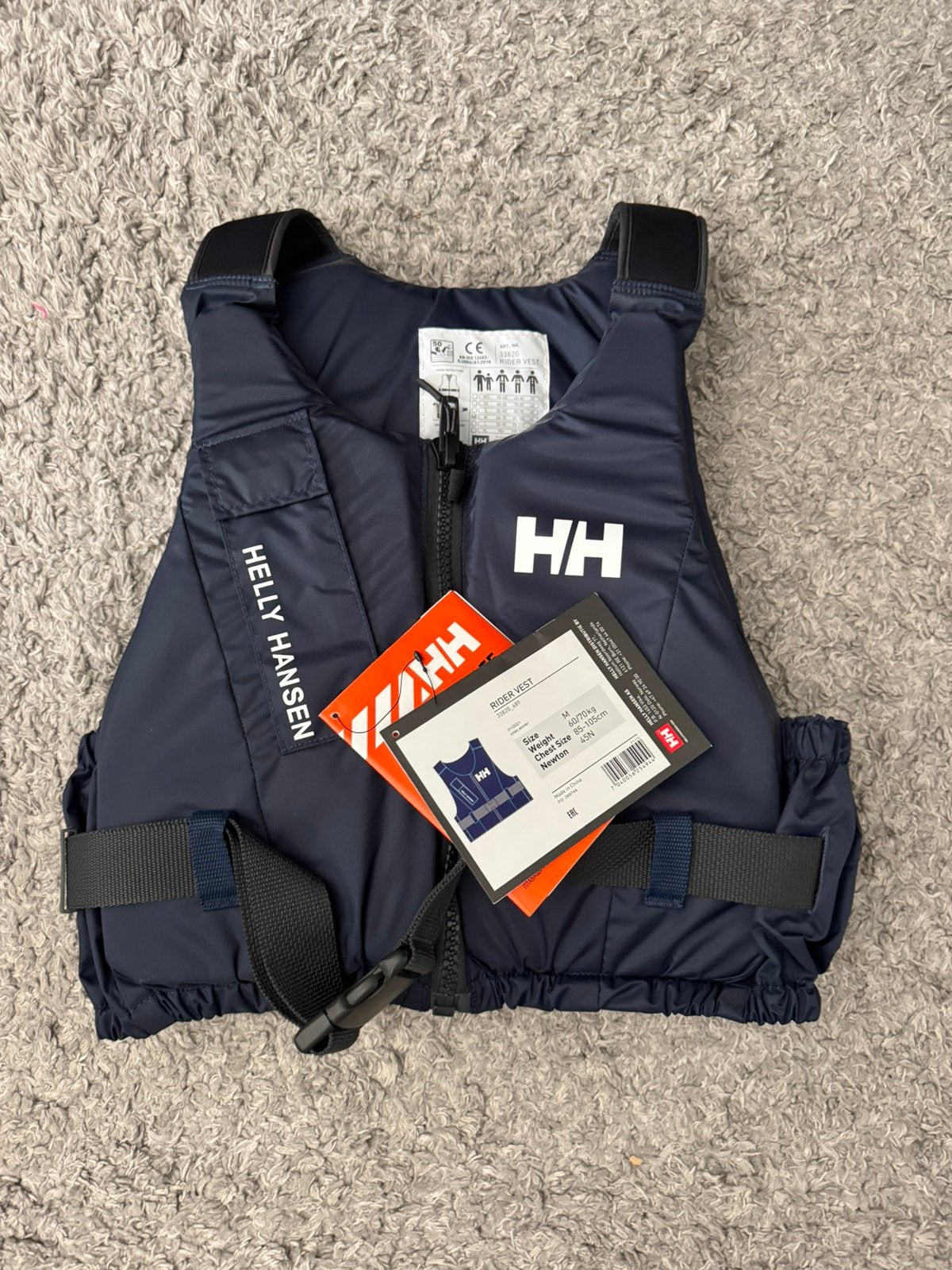 Helly hansen zwemvest sport ll donkerblauw ( nieuwstaat ), Ophalen of Verzenden, Zo goed als nieuw, Heer, Reddingsvest of Zwemvest