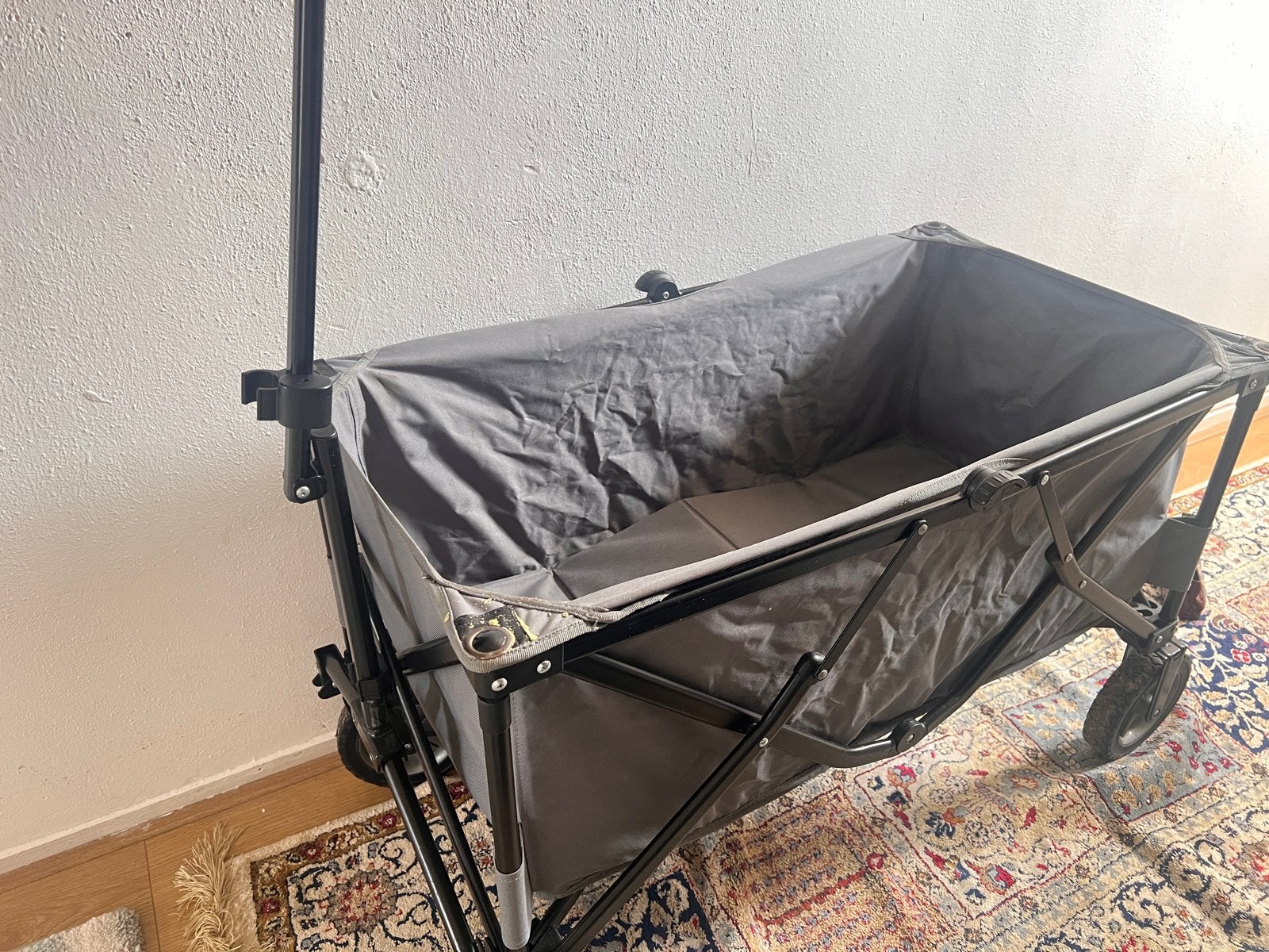 Opvouwbare bolderkar - Ideaal voor strand of festival, Caravans en Kamperen, Bolderkarren, Ophalen of Verzenden, Opvouwbaar, Gebruikt