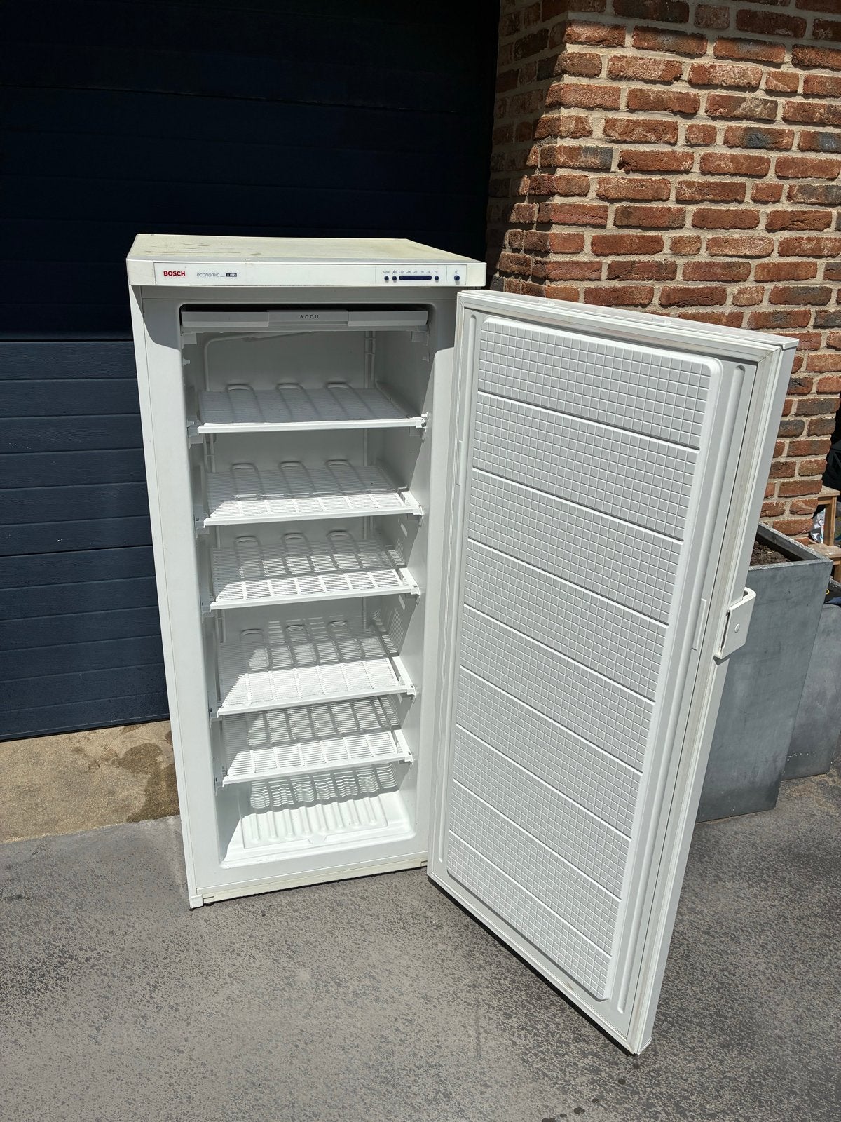 Bosch Economic Vriezer, Witgoed en Apparatuur, Ophalen, Gebruikt, 200 liter of meer, 60 cm of meer