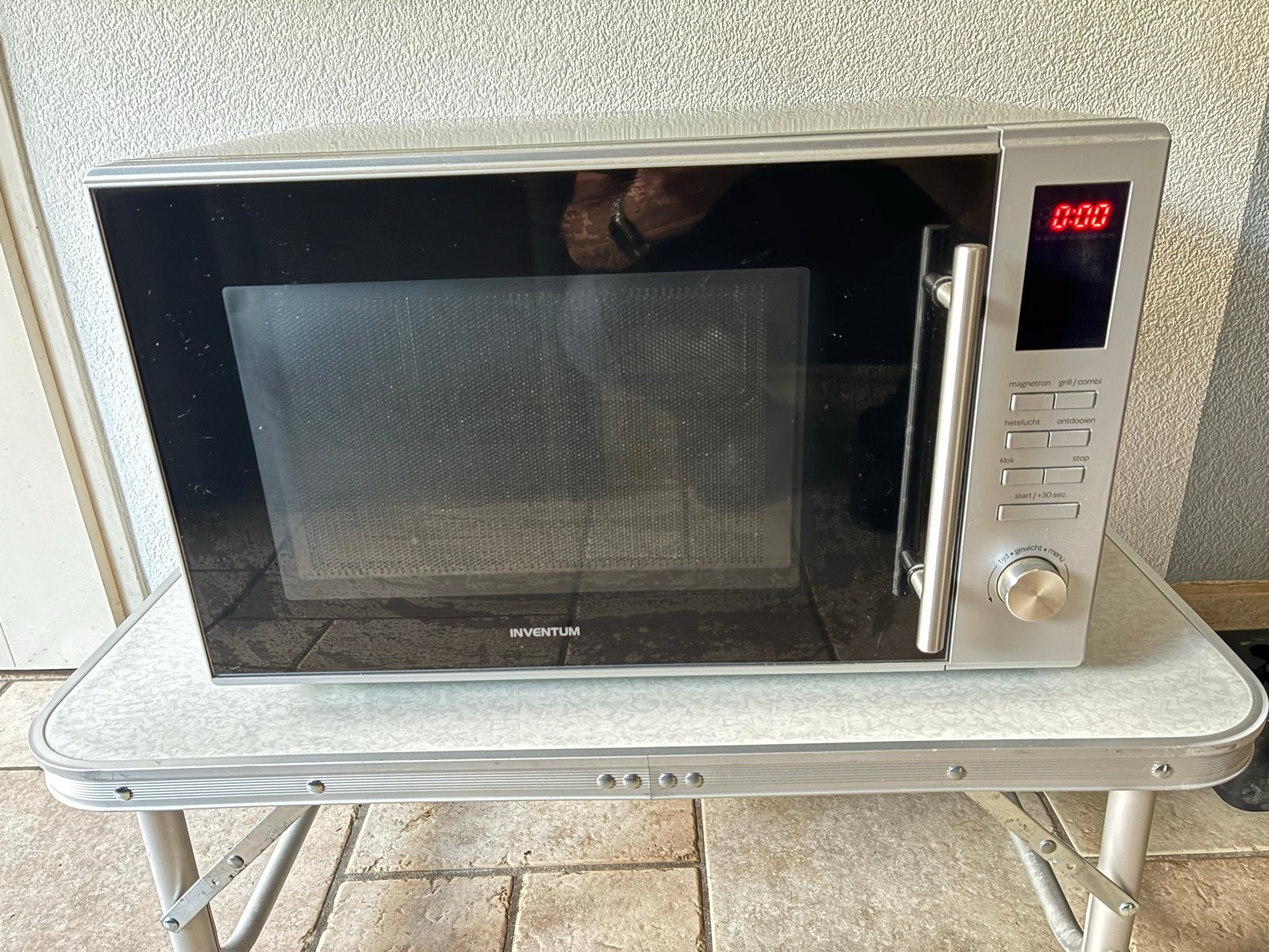 Inventum Combimagnetron MN306C - Zo goed als nieuw, Ophalen, Combimagnetron, Grill, Zo goed als nieuw