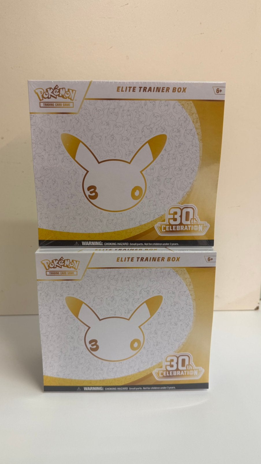 Pokémon 30th Anniversary Celebration ETB – 2x Sealed, Ophalen, Nieuw