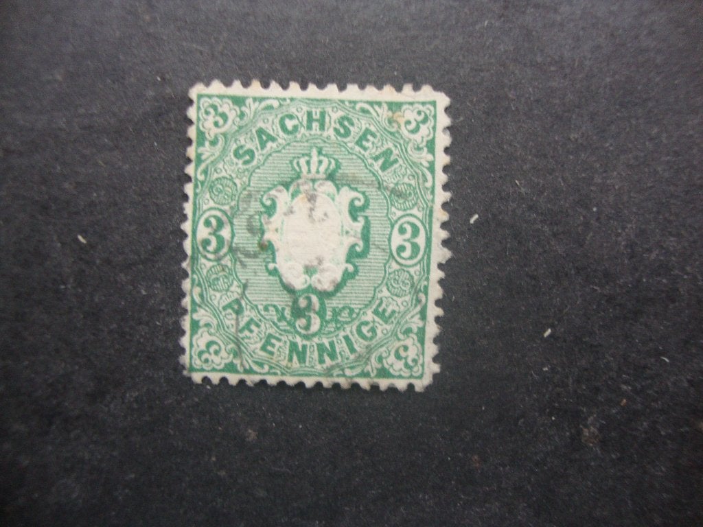 Sachsen nr. 14 Gestempeld,, Ophalen of Verzenden, Duitse Keizerrijk, Gestempeld