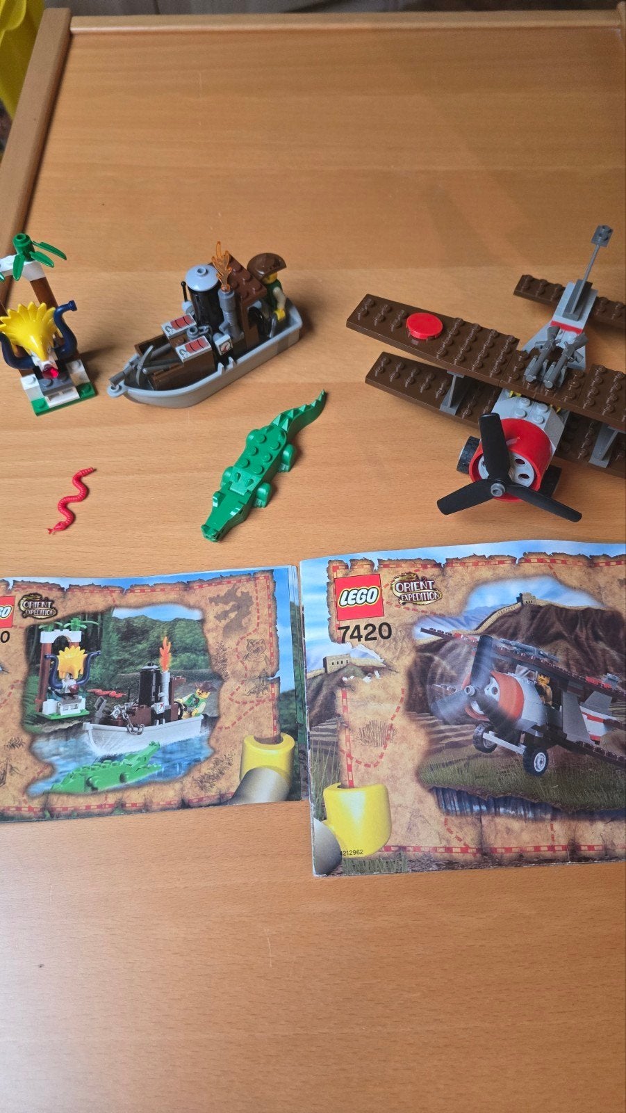 Lego set 7410 en 7420 orient expedition. Geheel compleet., Ophalen of Verzenden