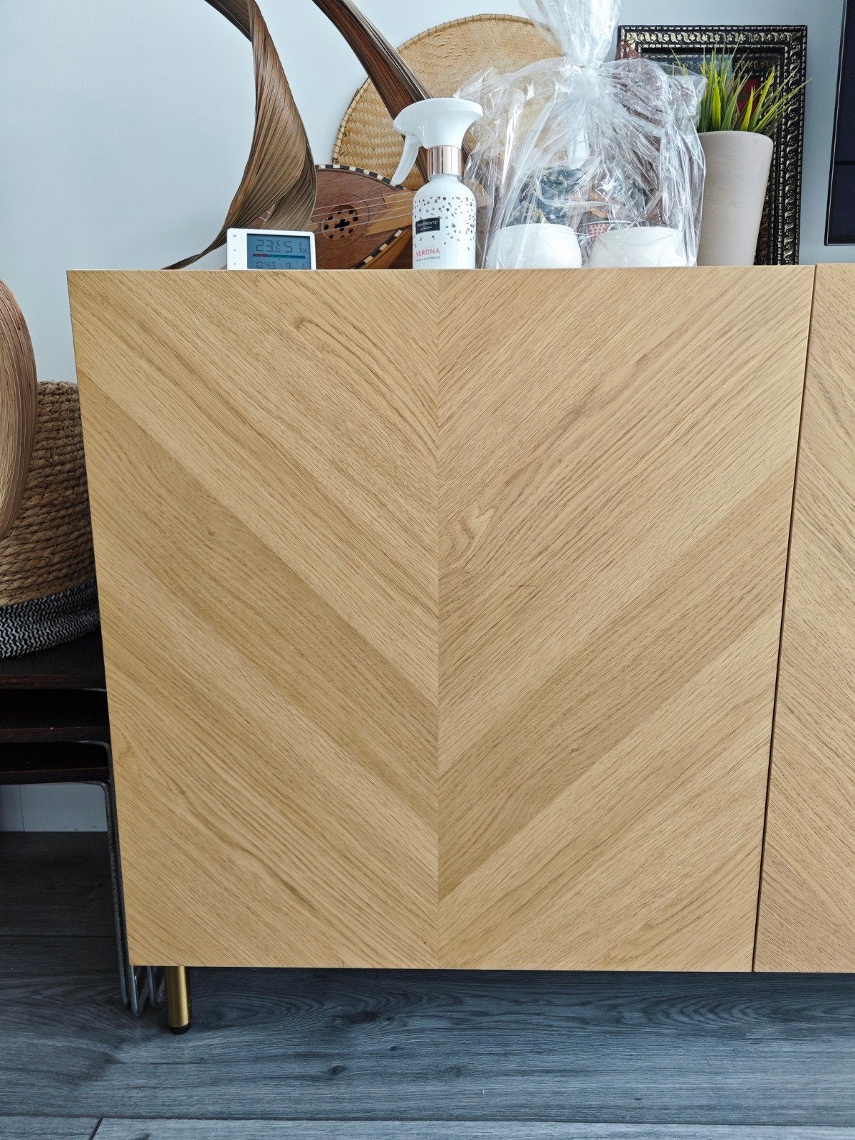 4x IKEA Hedeviken deur/ladefront, Ophalen, Modern, Scandinavisch, Visgraat, 50 tot 100 cm, Zo goed als nieuw