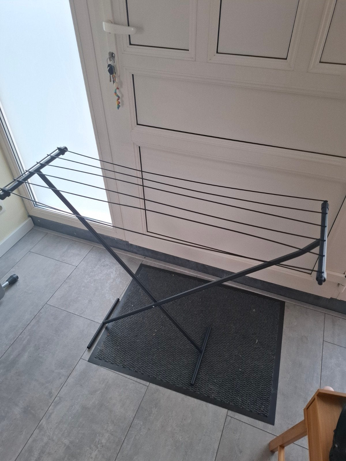 Compact en opvouwbaar wasrek, Ophalen of Verzenden, Gebruikt, Wasrek