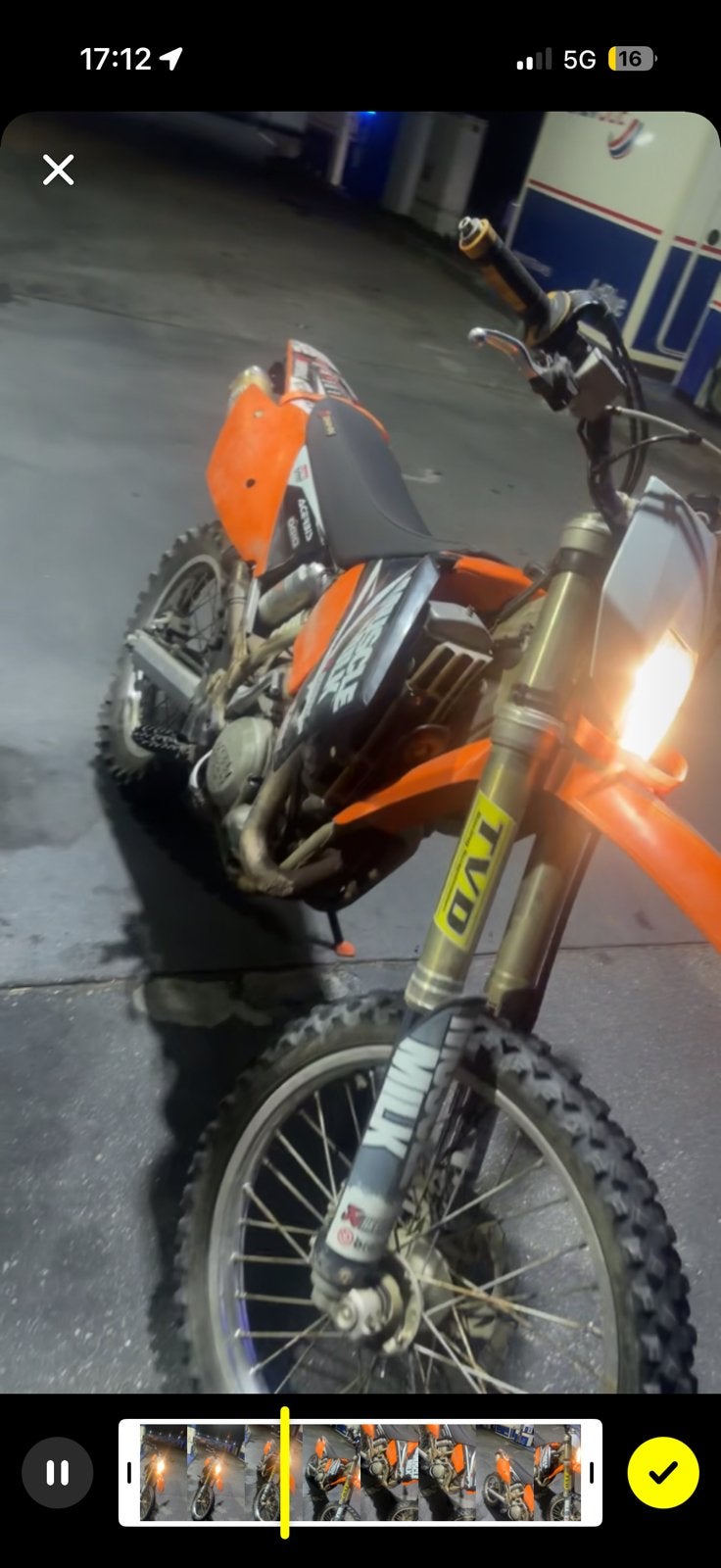 GEZOCHT! Onderdelen ktm exc525, Fietsen en Brommers, Ophalen, Zo goed als nieuw, Overige merken