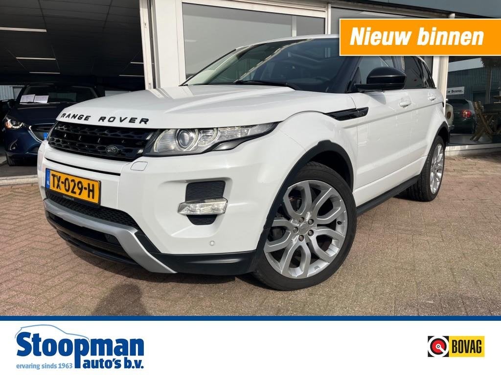 Land rover EVOQUE 2.2 SD4 4WD AUT. Prestige Pano Clima Leder, Auto's, Land Rover, Automaat, Euro 5, 4 cilinders, Wit