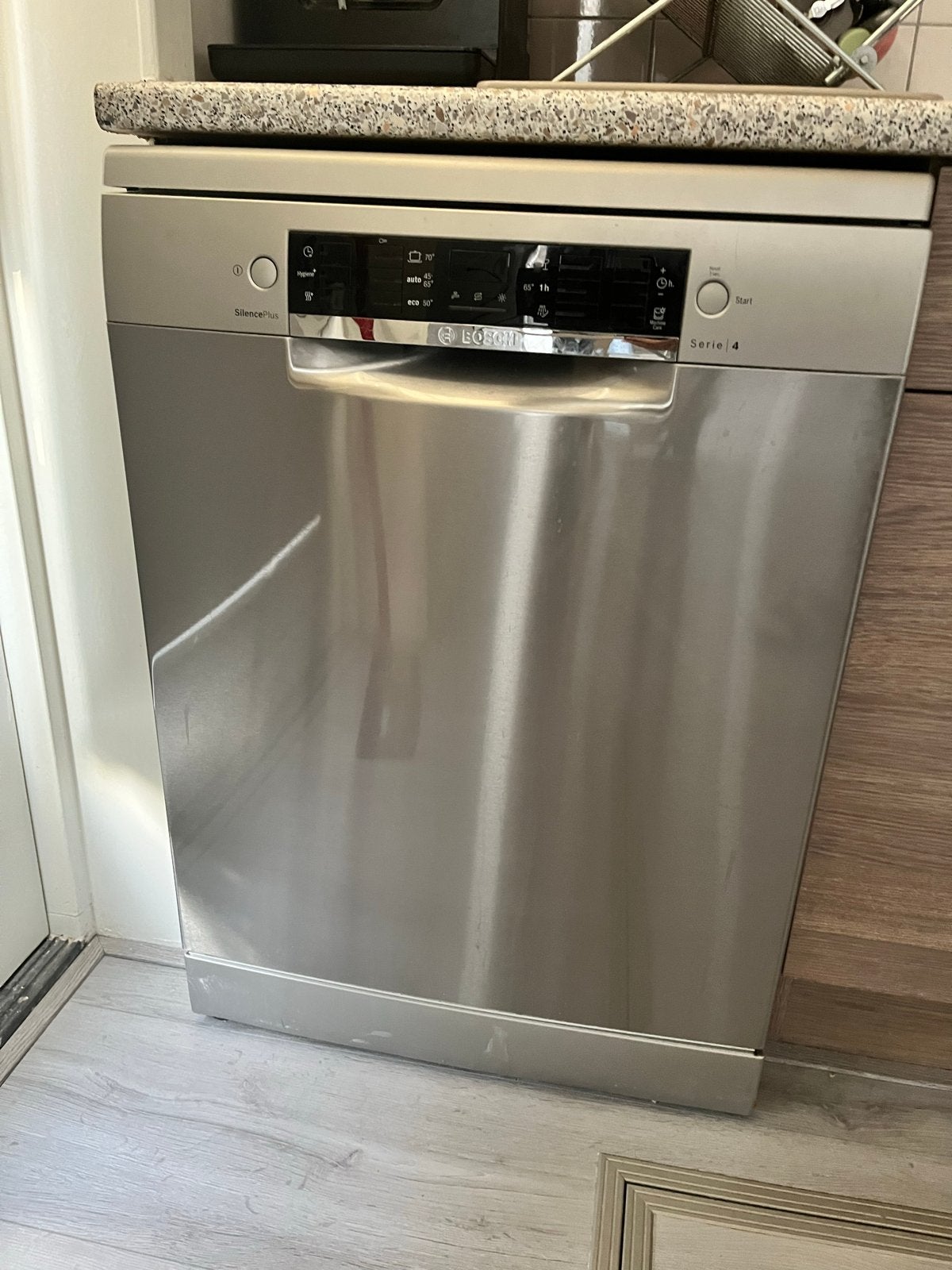 Bosch SilencePlus Vaatwasser, Ophalen, Gebruikt, 60 cm of meer, Eco programma
