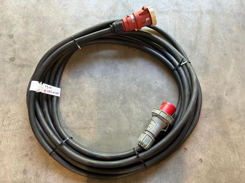 krachtstroomkabel/verlengkabel 400V 63A 5G16 20M1, Ophalen, Gebruikt, Kabel of Snoer