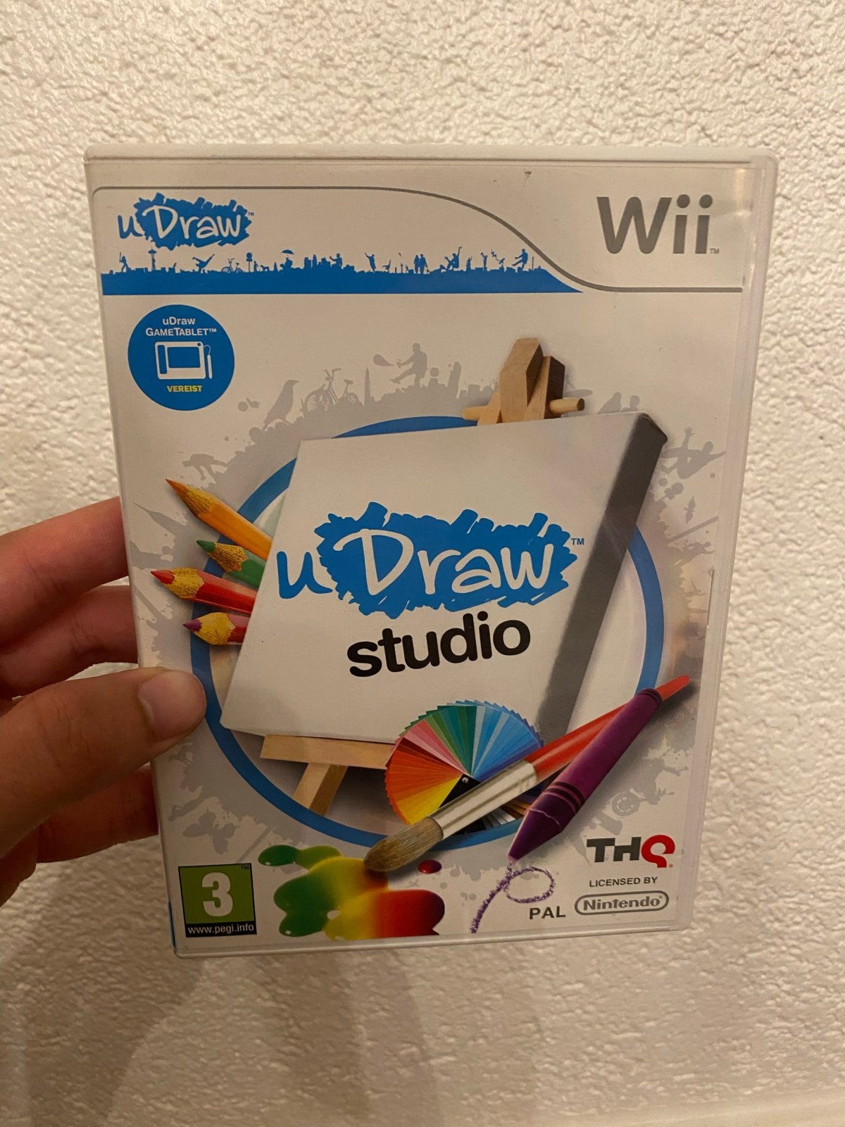 uDraw Studio voor Nintendo Wii - Creatief Tekenplezier, Puzzel en Educatief, 1 speler, Ophalen of Verzenden, Zo goed als nieuw
