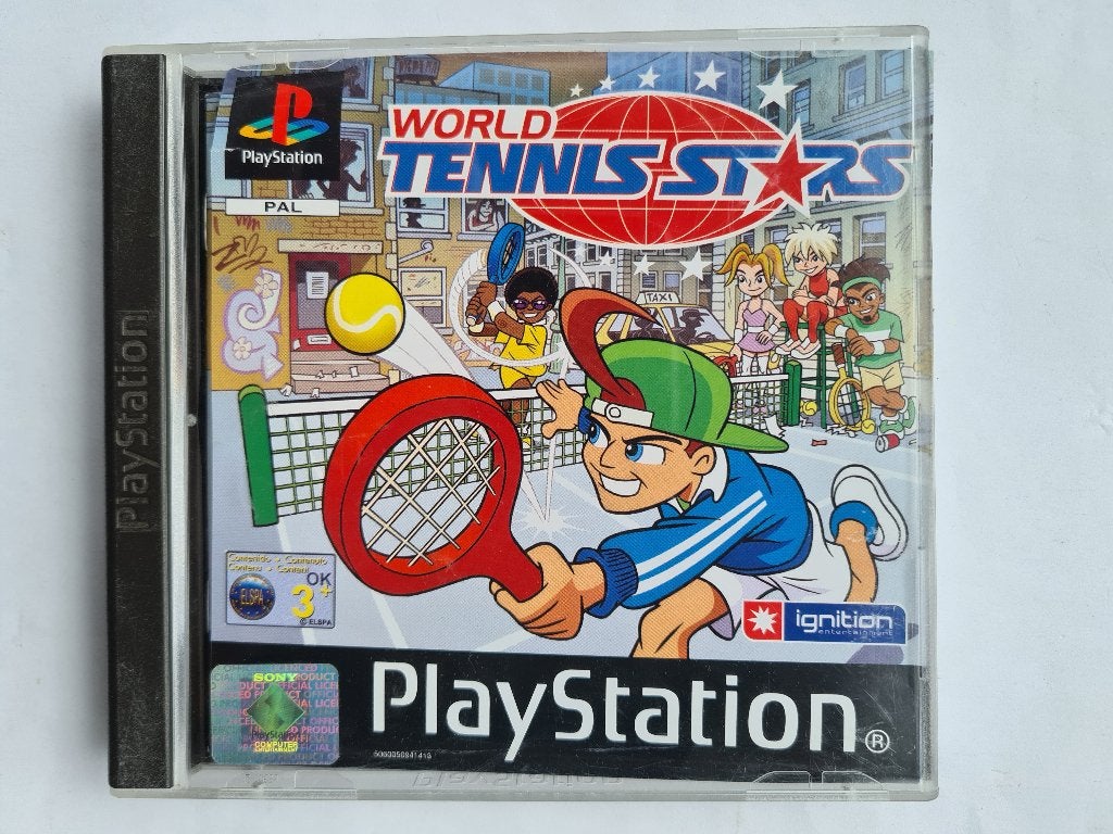 WORLD TENNIS STARS, Gebruikt, 1 speler, Racen en Vliegen, Ophalen of Verzenden