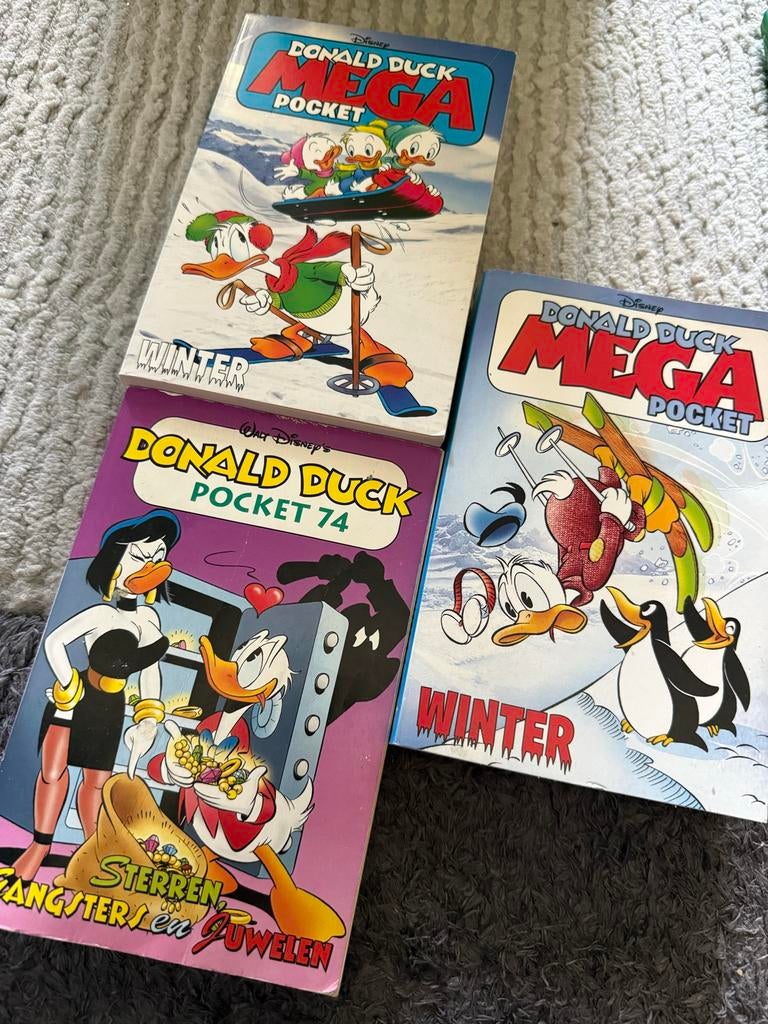 Donald Duck Mega Pocket & Pocket 74 - Winter & Sterren, Boeken, Strips | Comics, Zo goed als nieuw, Ophalen of Verzenden