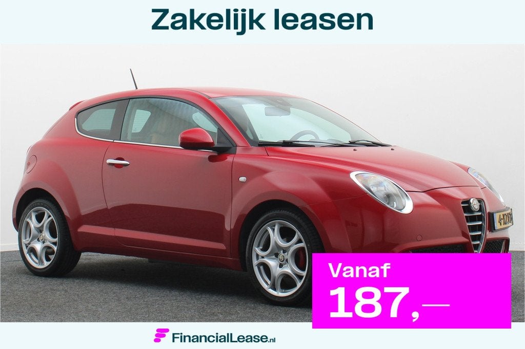 Alfa Romeo MiTo 0.9 TwinAir Esclusivo Leer, Navigatie, Clima, Voorwielaandrijving, 101 pk, Gebruikt, Euro 6