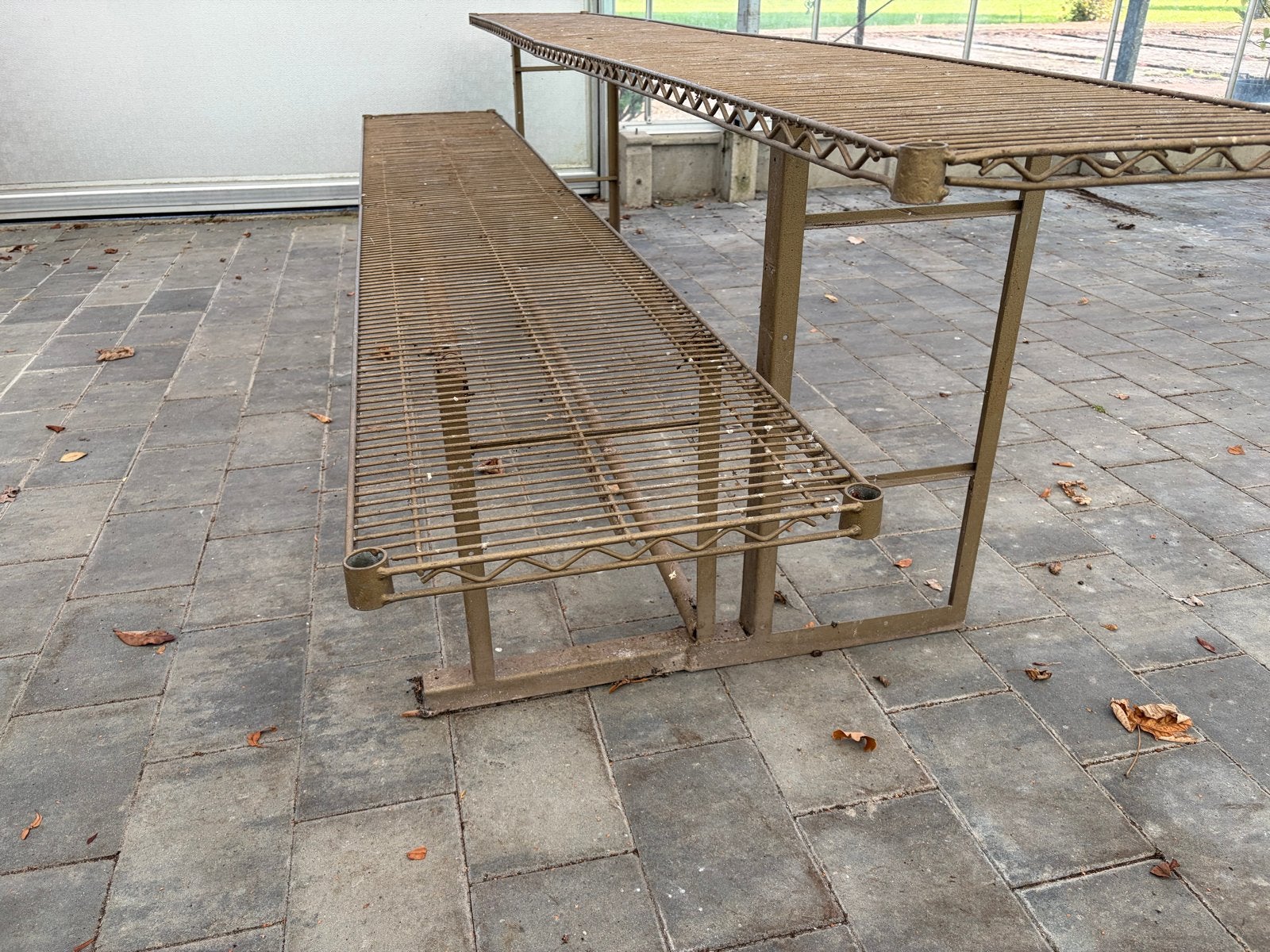 Verkoop stellage voor planten, enz., Ophalen, Gebruikt
