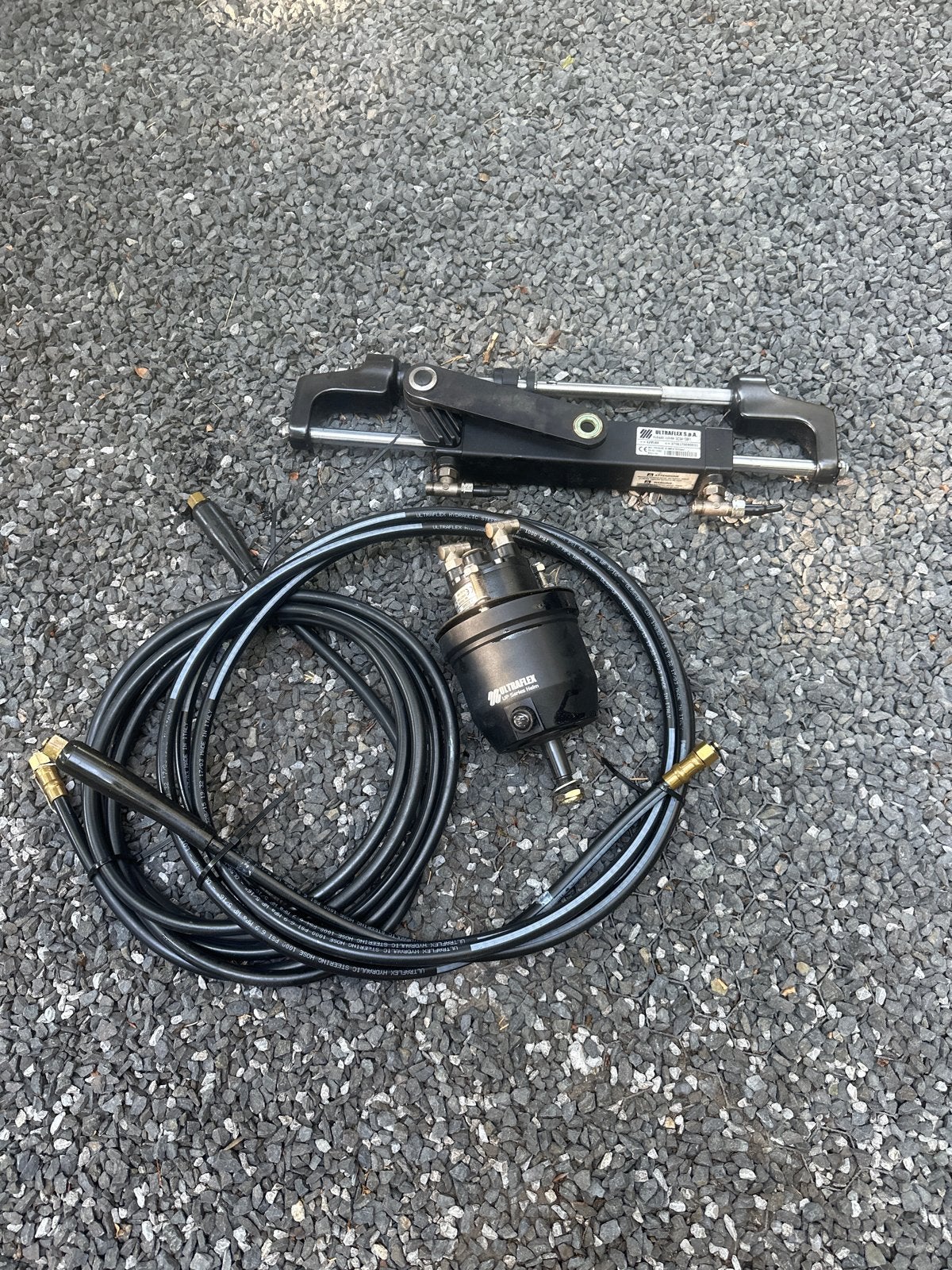 Ultraflex Hydraulische Besturing Set - UP Series Helm & Cyli, Ophalen, Gebruikt, Motor en Techniek