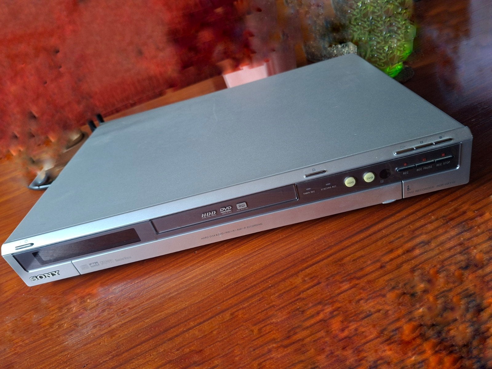Sony RDR-HX710, Ophalen, Sony