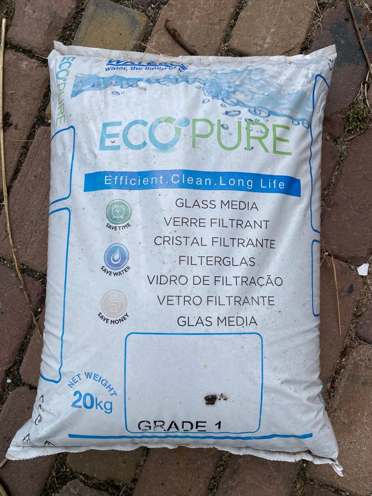 Filterglasparels 20 kg, Tuin en Terras, Zwembad-toebehoren, Ophalen, Nieuw, Filter