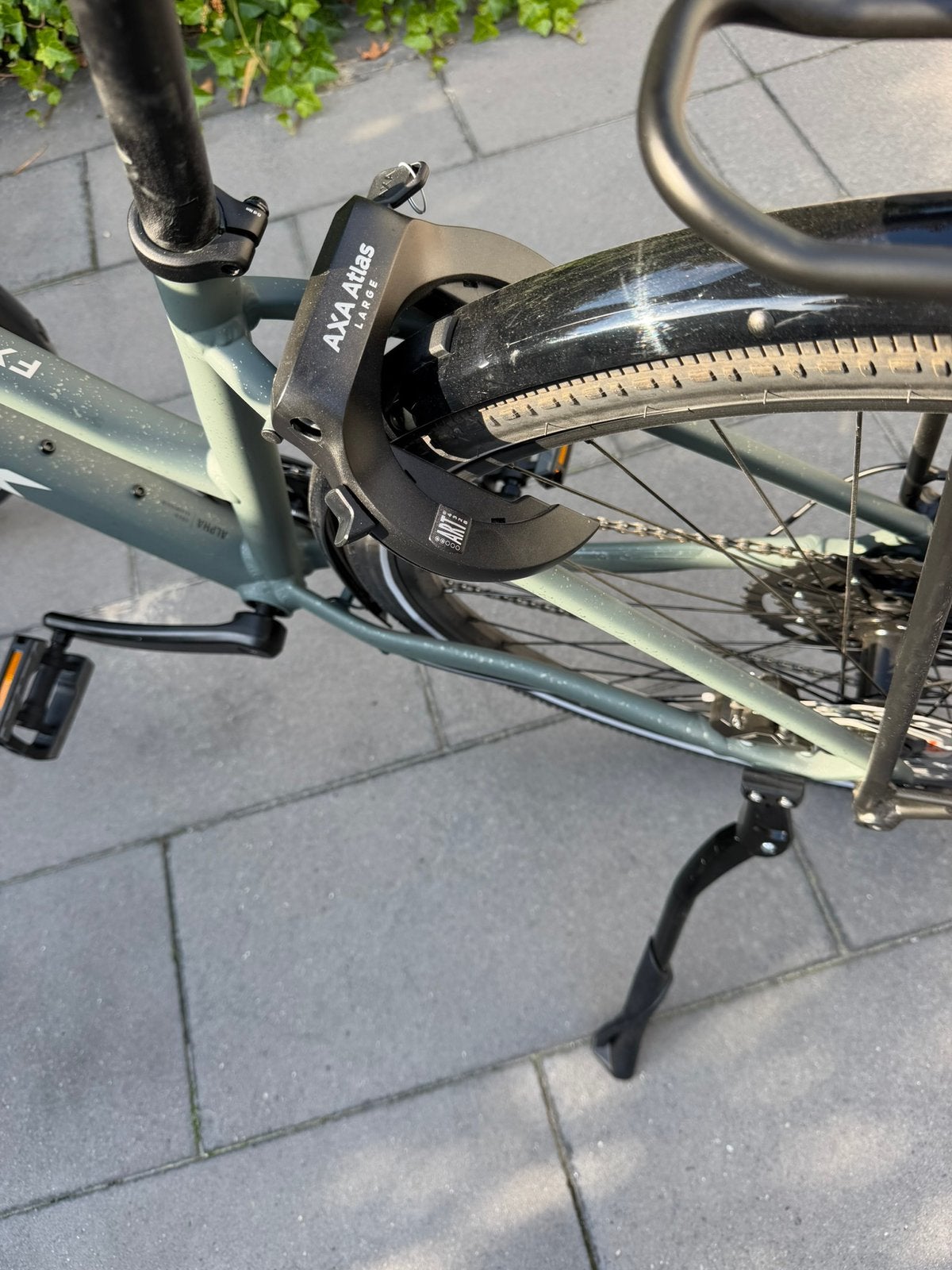 Foto 7 van stadsfiets FX Sport AL Equipped Midstep licht groen. Mt M.