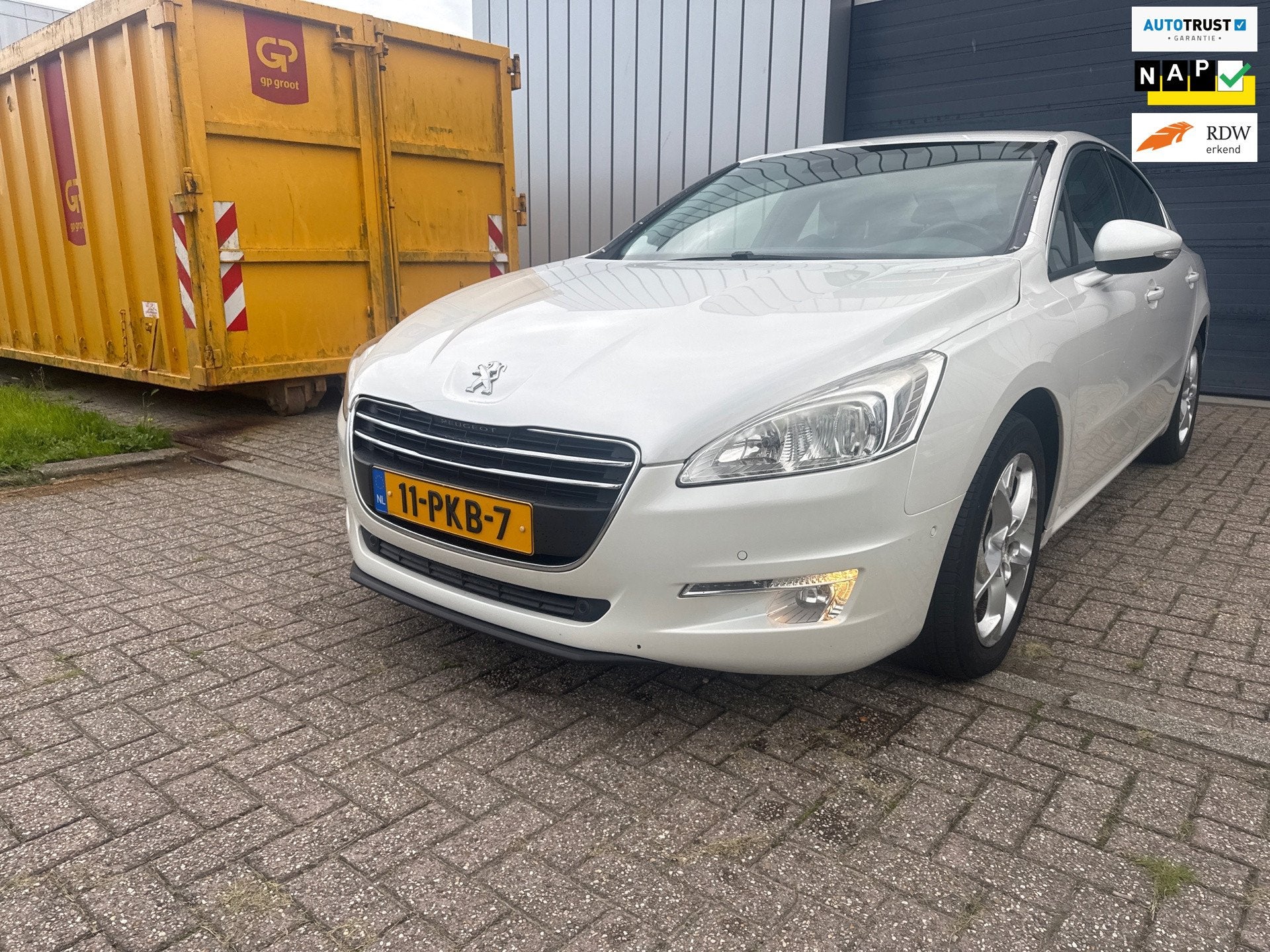 Peugeot 508 1.6 THP Blue Lease Executive, Auto's, Voorwielaandrijving, Euro 5, Stof, Gebruikt