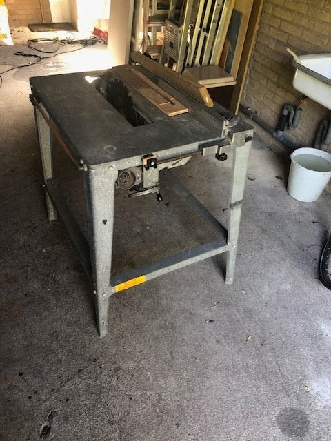 Zaagmachine, Ophalen, Gebruikt, Cirkelzaag, Onbekend